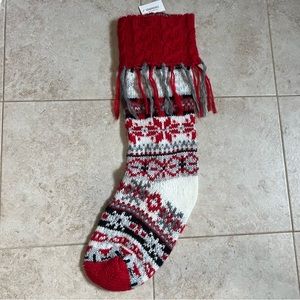Aeropostale Knit Christmas Stocking